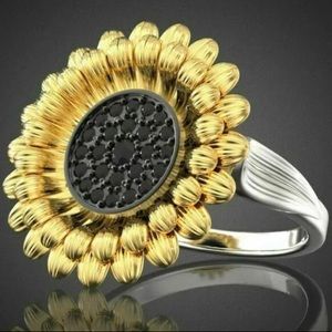 Sunflower ring size 9